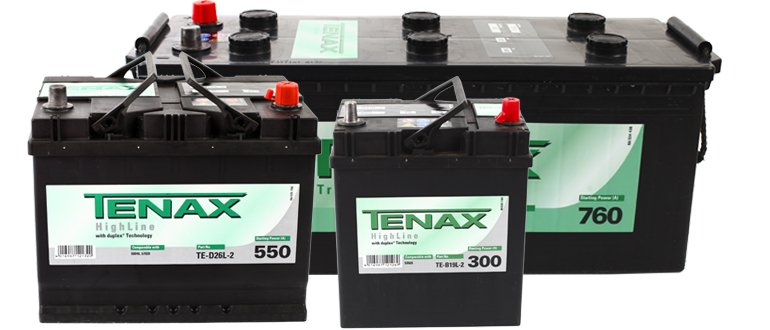 Tenax-Batterien