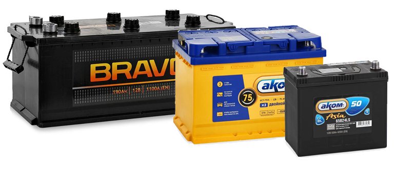 Akom-Batterien