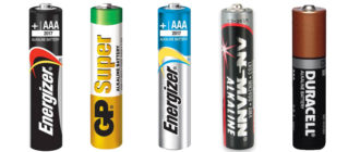 AAA baterijas