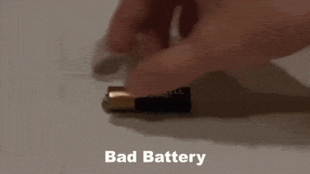 Zła bateria