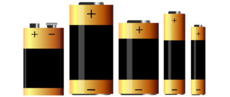 Polarité de la batterie